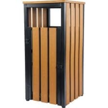Waste Bin, Outdoor, 15-3/4"x15-3/4"x33-3/5", TK