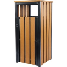 Waste Bin, Outdoor, 15-3/4"x15-3/4"x33-3/5", TK