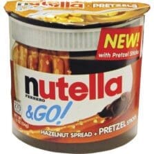 Hazelnut Spread Snack, w/ Pretzel Sticks, 1.8 oz, 12/BX, MI