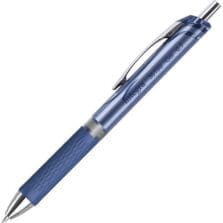 Pen, Gel, Retractable, 0.7mm, 1 DZ, Blue Ink/Grip/Accents