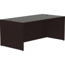 Desk Shell, Rectangular, 48"x30"x29-1/2", Espresso