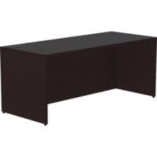 Desk Shell, Rectangular, 70.9"Wx29.5"Dx29.5"H, Espresso