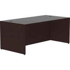 Desk Shell, Rectangular, 72"x36"x29-1/2", Espresso