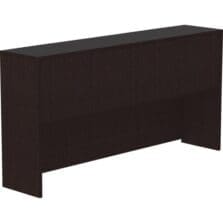 Hutch, Essentials Laminate, 4 Doors, 70.9"Wx14.75"Dx36"H, Espresso