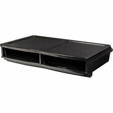 Literature Organizer, 13-3/5"Wx20-1/2"Lx8-7/10"H, Black