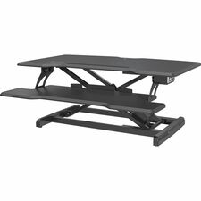 Desk Riser, USB, Electric, 33-1/2"x20"x19-1/4", BK