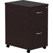 Pedestal, Laminate, Mobile,F, 16"x22"x28-1/4", EPO