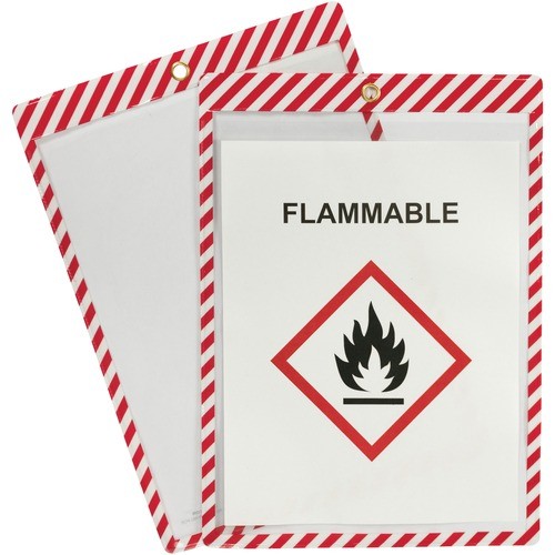 Shop Ticket Holder, 9-3/4"Wx13-3/5"Lx1/10"H, 25/BX, WERD