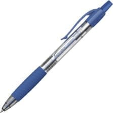 Gel Pen, 0.7mm Point, Retractable, 1 DZ, Blue