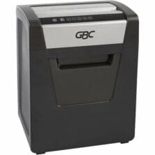 Cross-cut Shredder, 6-gal Bin, 20"x14-3/5"x11-2/5", BK