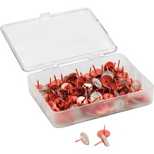 Thumbtacks, Marble Head, 1/2"x1/2"x2/5", 100/PK, RE/GD