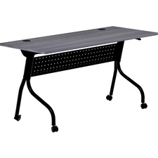 Training Table, 60"x23-3/5"x29-1/2", Charcoal/Black