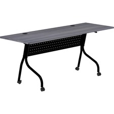 Training Table, 72"x23-3/5"x29-1/2", Charcoal/Black