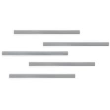 Rail, Magstrip, 11-1/4"Wx5/8"H, 5/EA, Silver