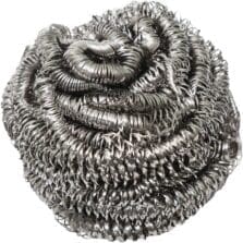 Scrubber, f/Appliances, Stainless Steel, 3"Diax1-3/4", 12/BX, SR