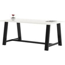 Table, Midtown, 36"Wx72"Lx30"H, White