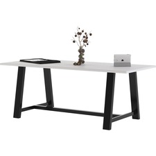 Table, Midtown, 36"Wx84"Lx30"H, White