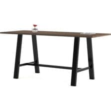 Table, Midtown, 36"Wx96"Lx41"H, Teak
