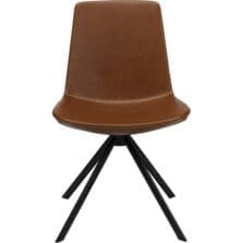 Chair, Swivel, 19-7/10"Wx22-2/5"Lx32-7/10"H, 2/CT, Saddle