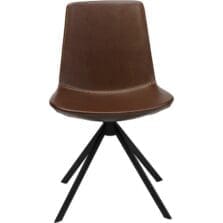 Chair, Swivel, 19-7/10"Wx22-2/5"Lx32-7/10"H, 2/CT, DBN