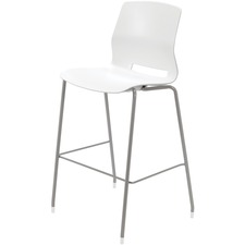 Stool, 1-piece Poly Shell, 25"x20-1/2"x31-7/10", WE