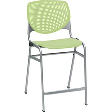 Stool, Counter-Height, 20-1/2"Wx23"Lx41-1/2"H, Lime Green