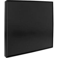 Sign, Architectural, 10"Wx3/5"Lx10"H, Black