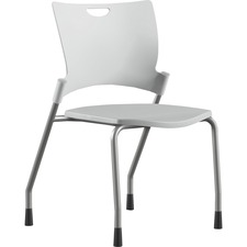 Stack Chair, Armless, 21"x26"x33", WE Plastic/SR Frame