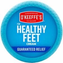Foot Cream, 3-3/4"Wx1-2/5"Lx6-3/5"H, White