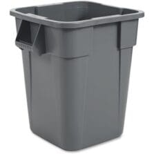 Brute Container, No Lid, 27"x23-1/4"x28-3/4", 4/CT, Gray
