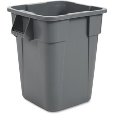 Brute Container, No Lid, 27"x23-1/4"x28-3/4", 4/CT, Gray