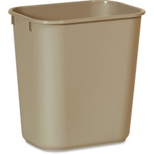 Waste Bin, Plastic, 13 Qrt, 11-3/8"x8-1/4"x12-1/8", 12/CT, BG