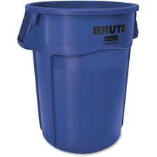 Waste Container, Brute, w/Handles, 44 Gallon, 4/CT, Blue