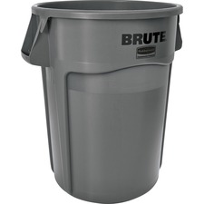 Waste Container, Brute, w/Handles, 44 Gallon, 4/CT, Gray