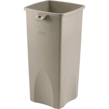 Waste Container, Sqre, 23 Gal, 15-1/2"x16-1/2"x30-9/10", 3/CT, BE
