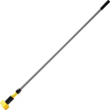 Handle, f/Wet Mops, Clamp Style, Fiberglass, 54", 12/CT, YW/SR