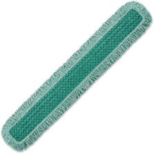 Dust Mop, Hygen, Microfiber, Fringed, 48", 6/CT, Green