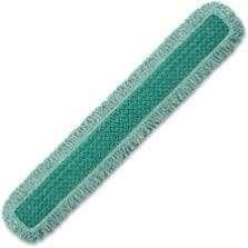 Dust Mop, Hygen, Microfiber, Fringed, 48", 6/CT, Green