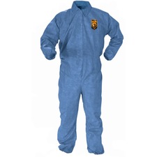 Coveralls, Bloodborne/Chemical Protection, A60, XL, 24/CT, BE