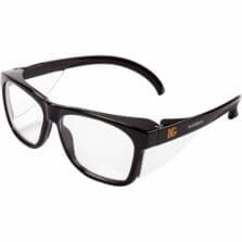 Safety Glasses, Anti-Fog Lens, Universal Size, 12/CT, CL/BK