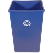 Recycling Container, Square, 35 Gal, 19-1/2"x27-3/5", 4/CT, BE