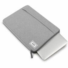 Sleeve, 15.6" Laptop, 16-1/4"Wx1"Lx11-1/4"H, Gray