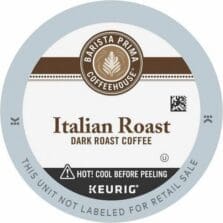 Coffee, Italian Roast, Dark Roast, K-Cup, 24/BX, Brown