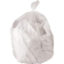 Can Liners, 45 Gal, 2 mil, 40"x46", 100/CT, Clear