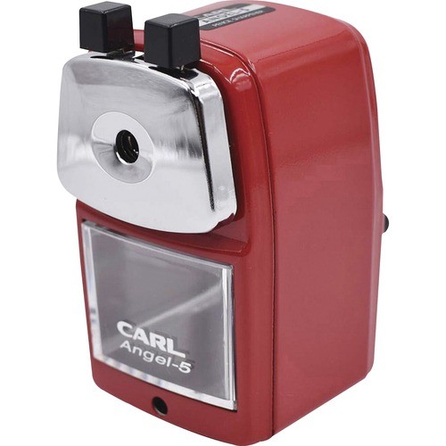 Pencil Sharpener, Auto Draw, 0.9mm/0.4mm, 2-3/4"x3"x5", RD