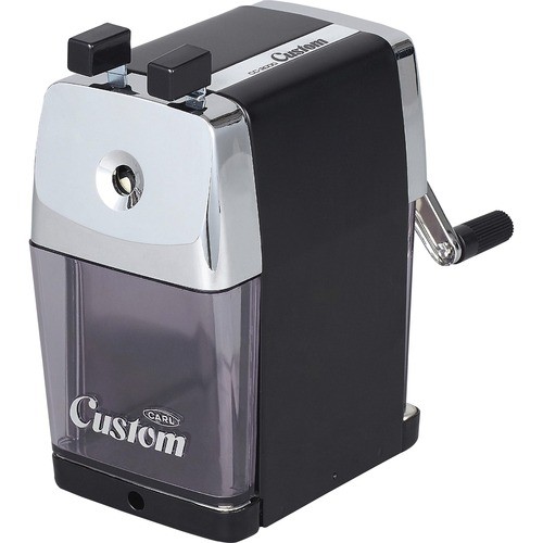 Pencil Sharpener, Custom Tip Selector, 3"x4-1/4"x6", BK