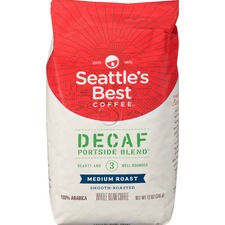 Coffee, Whole Bean, Decaffeinated, Med Roast, No. 3, 12 oz