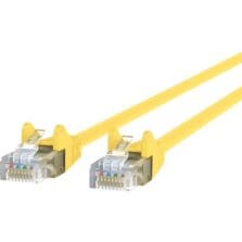 12 ft Category 6 Network Cable for Network Device, Notebook, Desktop Computer, Modem, Router - First End: 1 x RJ-45 Network - Male - Second End: 1 x RJ-45 Network - Male - 1 Gbit/s - Patch Cable - Gold Plated Connector - Gold Plated Contact - 24 AWG -