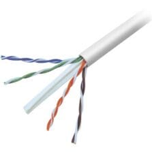 500 ft Category 6 Network Cable for Network Device, ATM - First End: Bare Wire - Second End: Bare Wire - 1.2 Gbit/s - 23 AWG - Orange - 1 Each