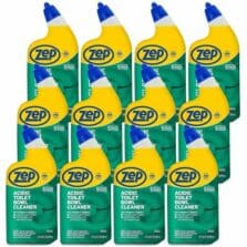 Toilet Bowl Cleaner, Acidic, 32oz., 12/CT, Blue